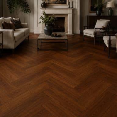 Polar SPC Herringbone - American Walnut