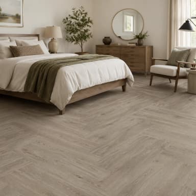Richmond SPC Herringbone - Cappuccino