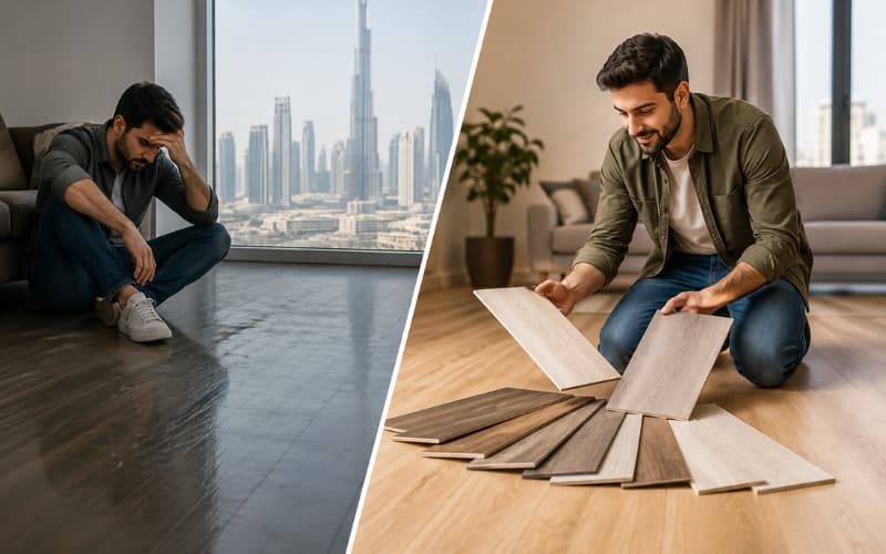 Buying Flooring in Dubai and Regretting It? Why Free Samples Save You From a Costly Mistake