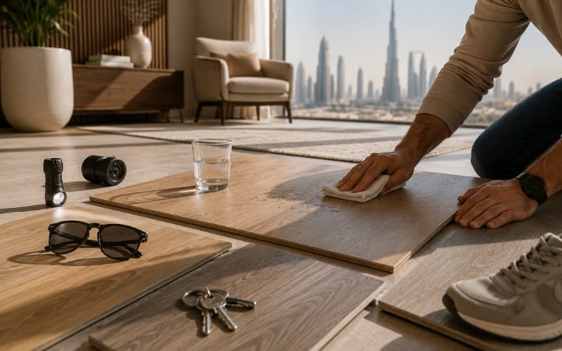How to Test a Flooring Sample