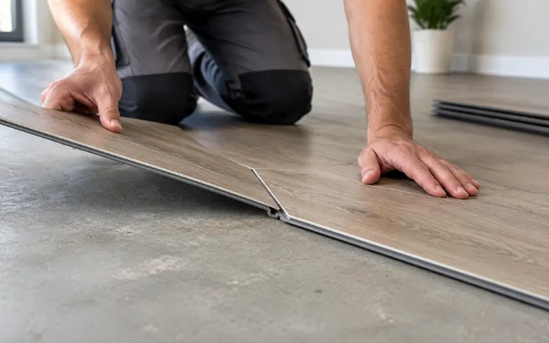 Click-Lock Flooring 