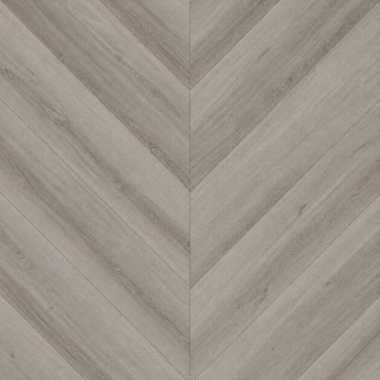 Richmond SPC Chevron - Cappuccino chevron planks laid